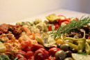 Wenn Gäste kommen! Unser Antipasti-Platte.